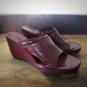 Costume National Red Leather Shoes - New. Size 9.5